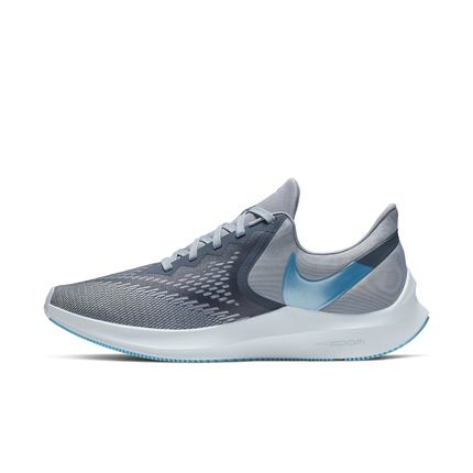 Nike Zoom V6 Grey Blue Shoes - Click Image to Close